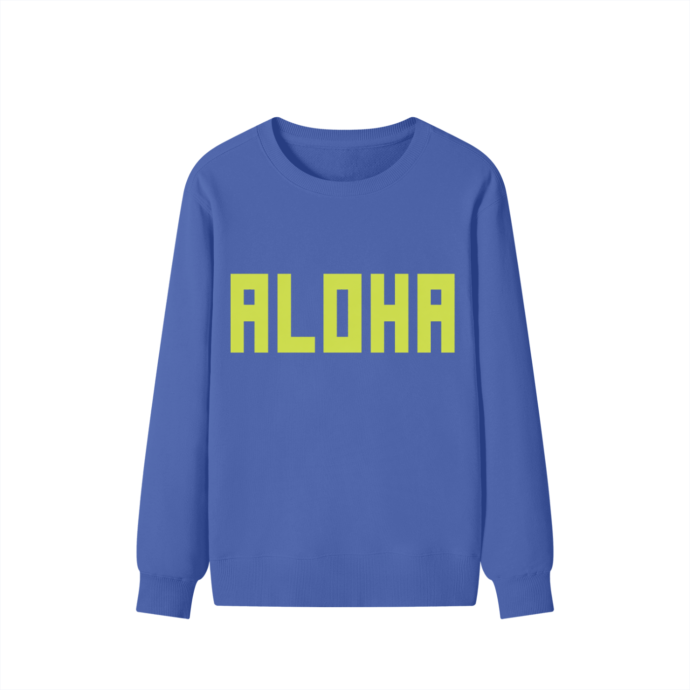 BLOCK ALOHA SWEATSHIRT