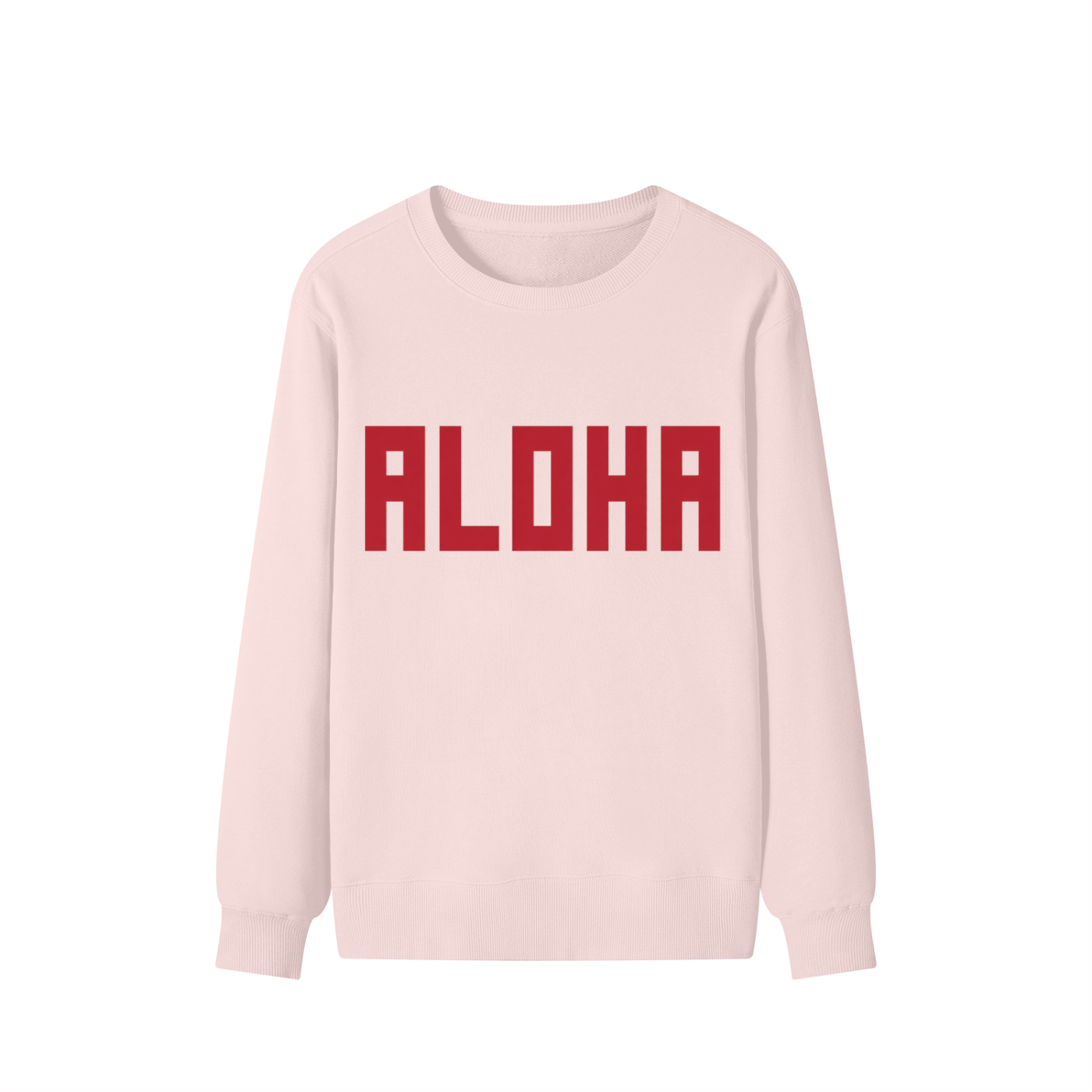 BLOCK ALOHA SWEATSHIRT