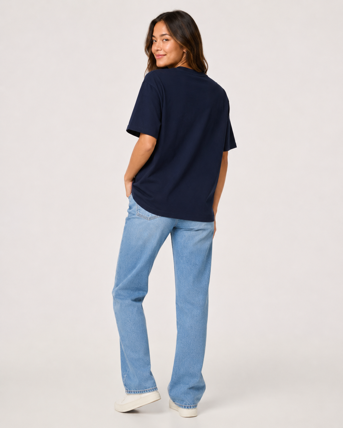 BLOCK ALOHA TEE