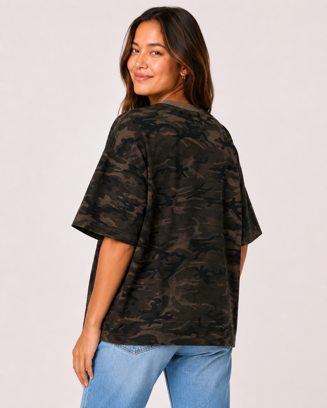BLOCK ALOHA CAMO TEE