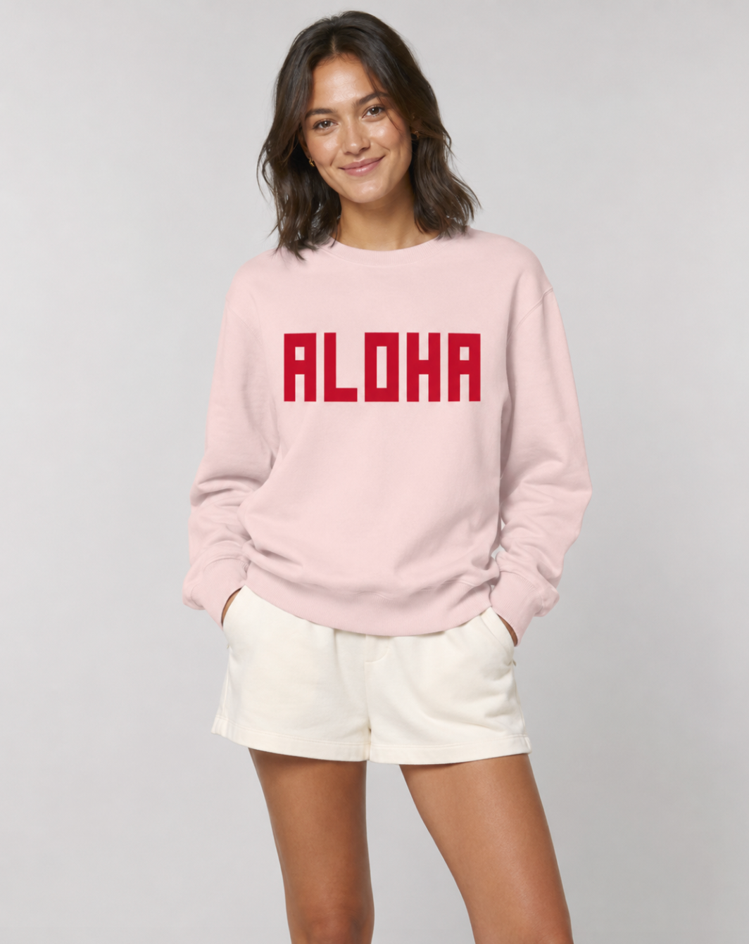 BLOCK ALOHA SWEATSHIRT